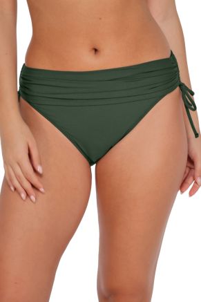 Darci High-Waist Bottom, Island Green
