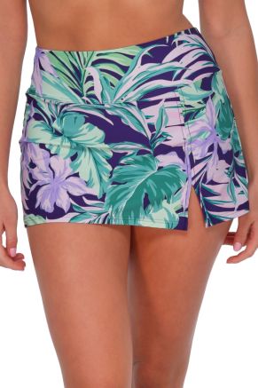 Allison Swim Skirt, Palm Shade