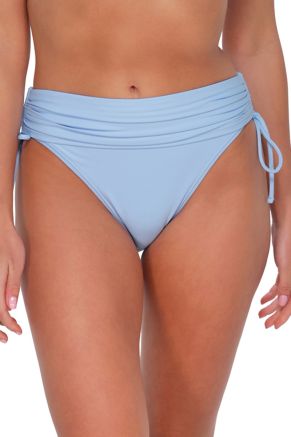 Darci High-Waist Bottom, Blue Whisper