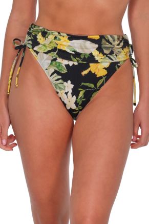 Darci High-Waist Bottom, Night Bloom
