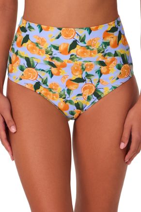 Hannah High Waist Bottom, Clementine