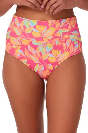 Hannah High Waist Bottom, Magic Hour Crepe