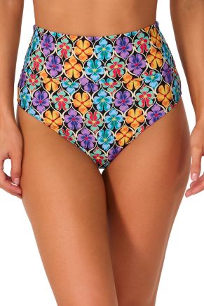 Hannah High Waist Bottom, Trellis Blooms