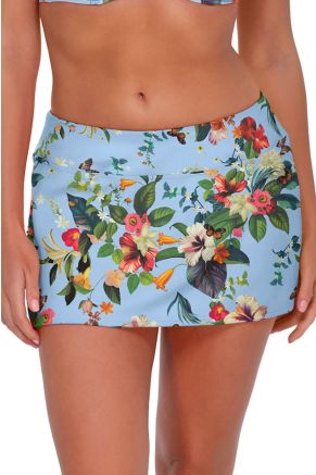 Sporty Swim Skirt, Budding Romance