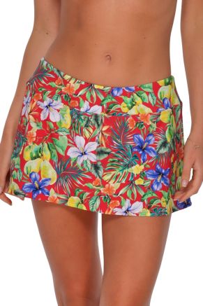 Sporty Swim Skirt, Surf's Up