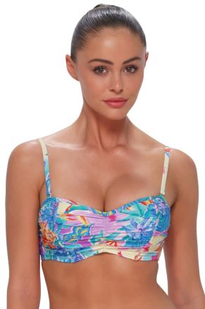 Loretta Bandeau Top, Aloha Vista