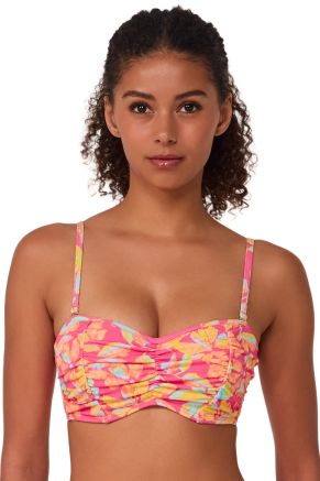 Loretta Bandeau Top, Magic Hour Crepe