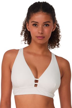 Natalie Top, White Lily