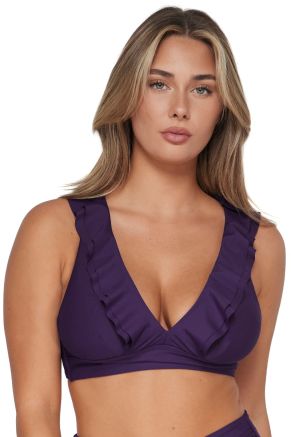 Willa Wireless Top, Paradise Plum