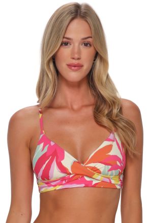 Lyla Bralette, Tropicolor Crepe