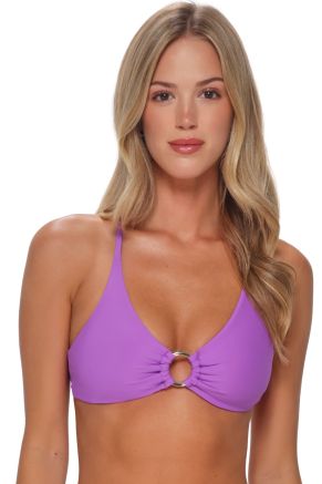 Carrie Crossback Top, Berry Burst