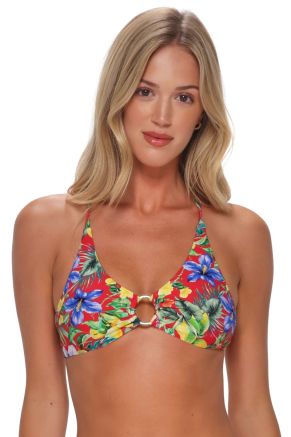 Carrie Crossback Top, Surf's Up
