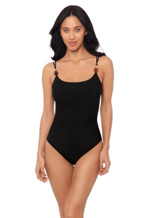 Cady Underwire One Piece, Moonstone Black