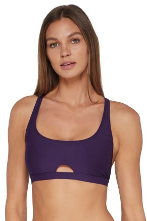Brandi Bralette, Paradise Plum