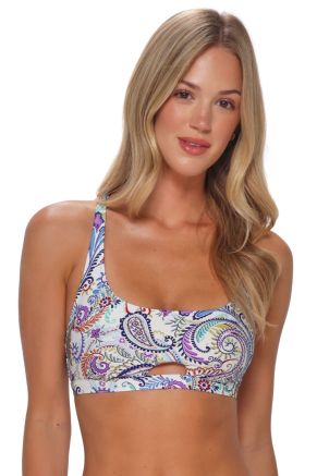 Brandi Bralette, Tide Pool Twist