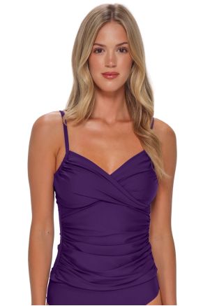 Simone Tankini, Paradise Plum