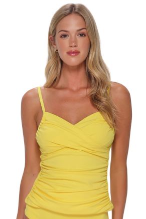 Simone Tankini, Pineapple Crepe