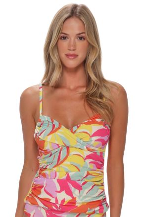 Simone Tankini, Tropicolor Crepe