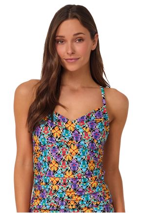Simone Tankini, Trellis Blooms