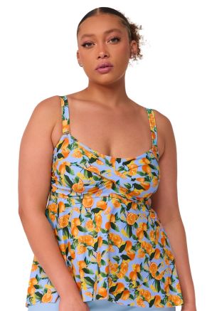 Molly Bandeau Tankini, Clementine