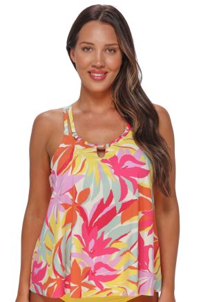 Sadie Tankini, Tropicolor Crepe