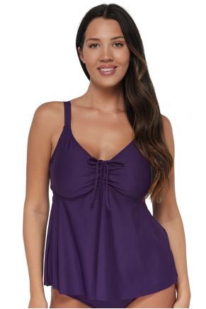 Marin Tankini, Paradise Plum