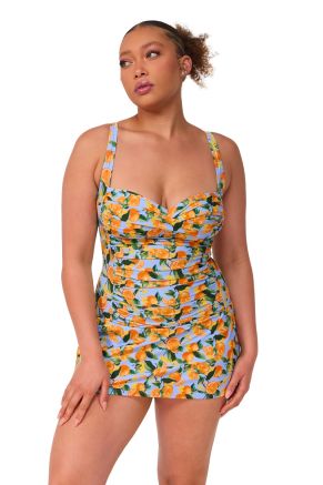 Sienna Swim Dress, Clementine