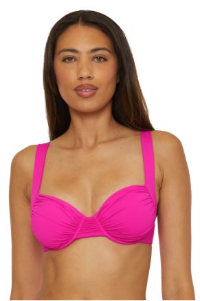 Francesca Multi Way Top, Color Code Azalea