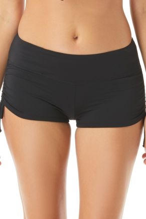 Blake Side Tie Swim Short, Paloma Beach Black
