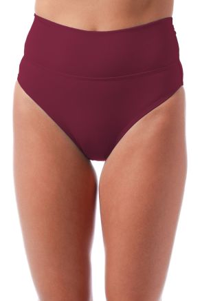 Barbara Convertible Bottom, Essential Solids Mulberry