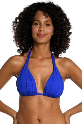 Halter Bra, Island Goddess Sapphire