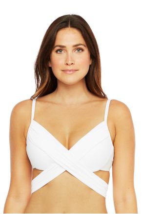 Wrap Bra, Island Goddess White