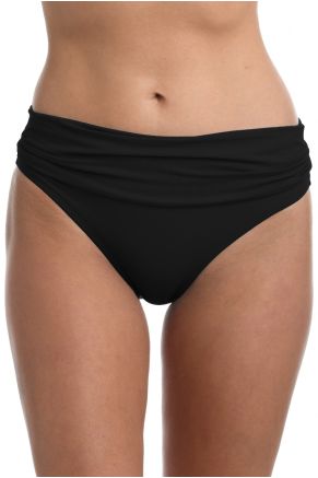 Shirred Band Hipster, Island Goddess Black