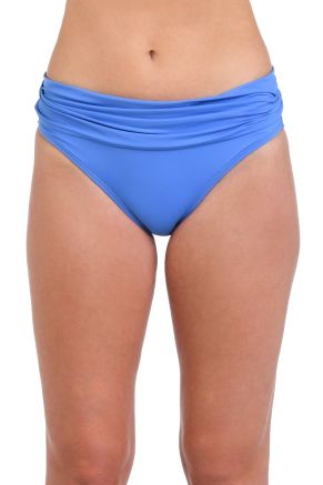 Shirred Band Hipster, Island Goddess Chambray