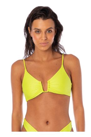 Bia U-Wire Bralette, Lime Green