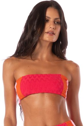 Nomad Bandeau Top, Apple Red