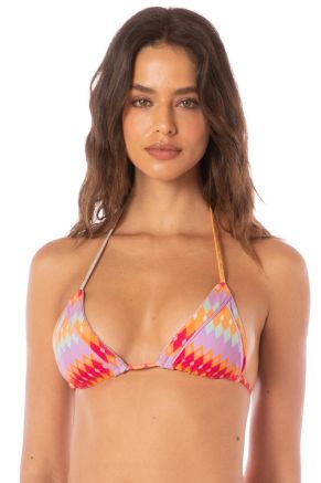 Balming Triangle Top, Pink Prism