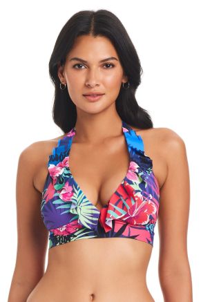 Ruffle Hater Top, Hawaiian Punch