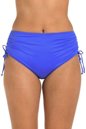 Mid Rise Tie Side Bottom, Solid Periwinkle