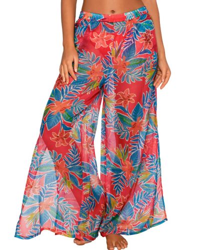 SUNSETS Breezy Beach Pant, Tiger Lily