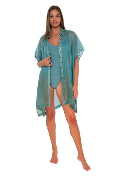 SUNSETS Shore Thing Tunic, Ocean