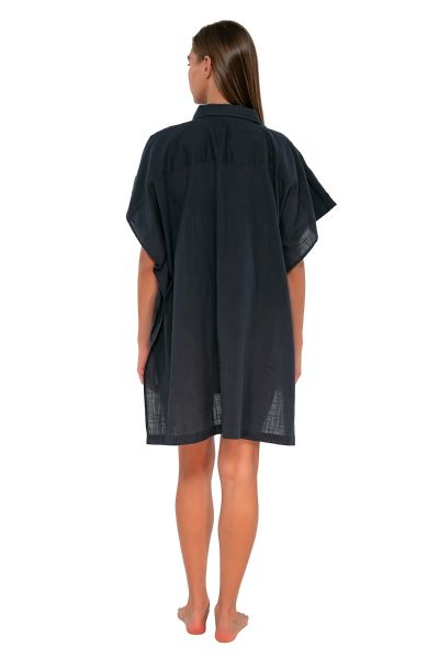 Shore Thing Tunic, Slate Seagrass Texture
