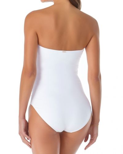 Bandeau One Piece, Live In Color White