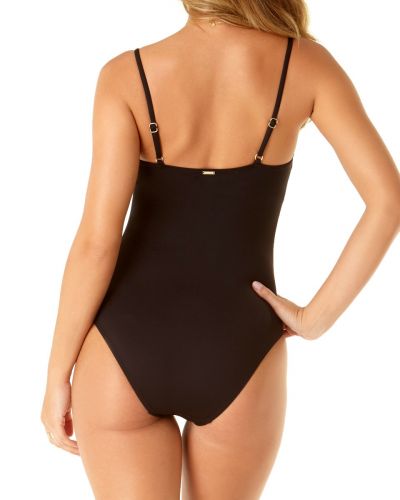 Sea Quest Fashions BECCA Candice Multi Way Halter Bra, Pucker Up Black  969137 - Swimwear & Clothing Boutique